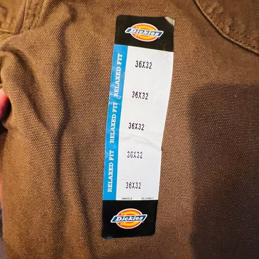 Lot of 2 DICKIES Brand New Carpenter Jeans Relaxed Fit 36 X 32 - Picture 13 of 13